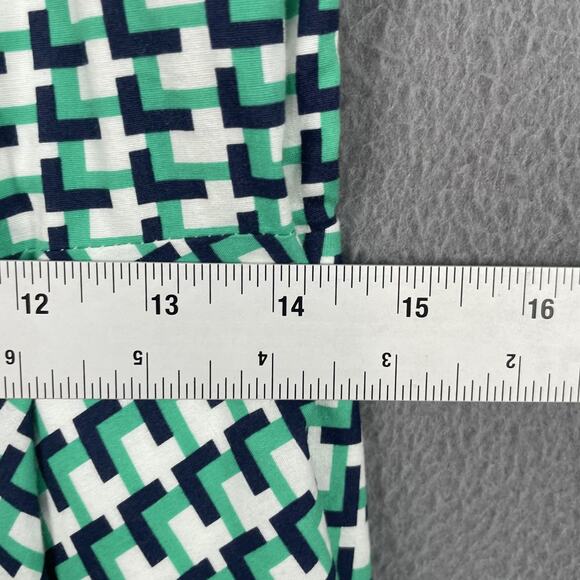 Joie Dress Womens Large Fit and Flare Sleeveless Geometric Flattering Summer - Picture 8 of 9